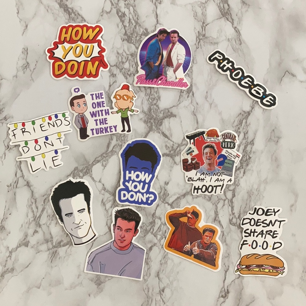 Phoebe sticker + 10 stickers
